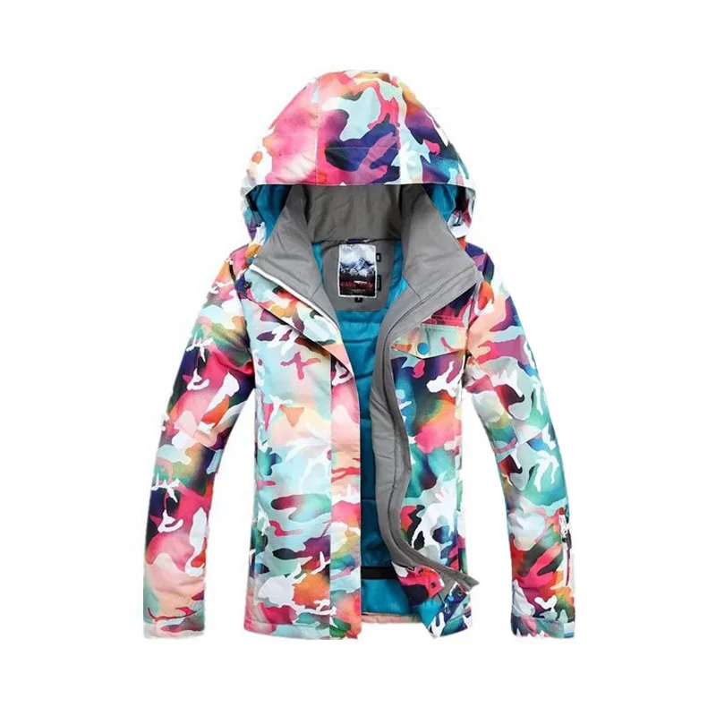 Prix pour 2017 Top Anti-peluche Imperméable Hiver Veste pour Femmes Ski Vestes Femme Manteau de Ski Snowboard Porter Ropa Mujer coupe-vent Prix pour 2017 Top Anti-peluche Imperméable Hiver Veste pour Femmes Ski Vestes Femme Manteau de Ski Snowboard Porter Ropa Mujer coupe-vent