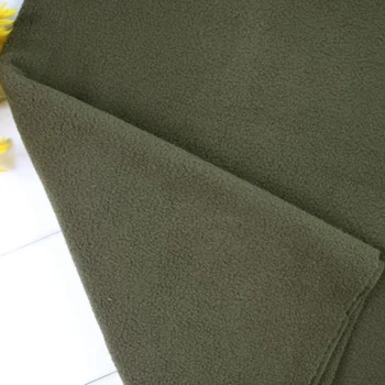 

Army Green Polar Fleece Fabric anti-pilling one-side Fleece Fabric Handmade Fabric Sold By The Yard Free shipping!!!