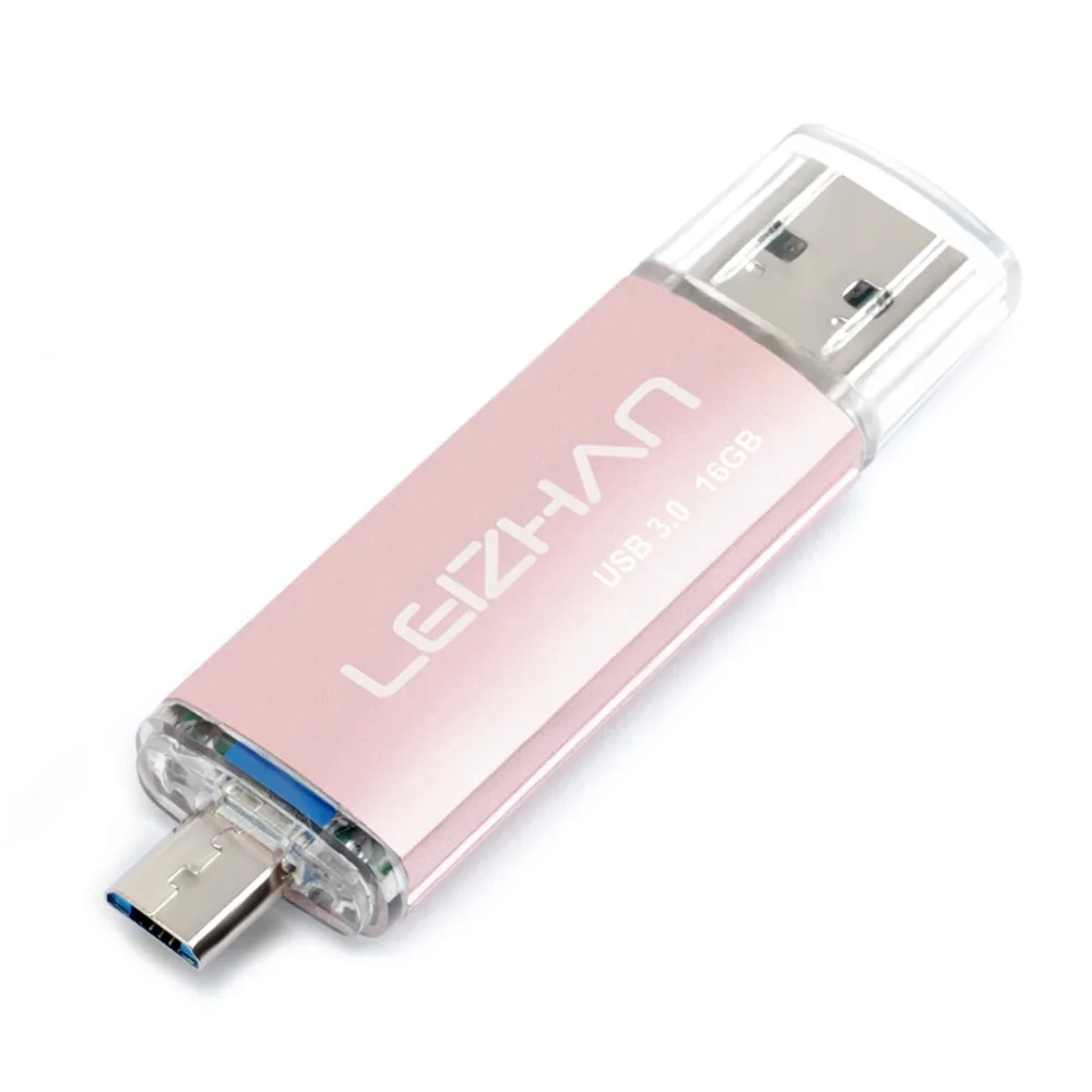 LEIZHAN Micro USB 3.0 Android Phone Flash Drive 64GB 2018 Real Capacity