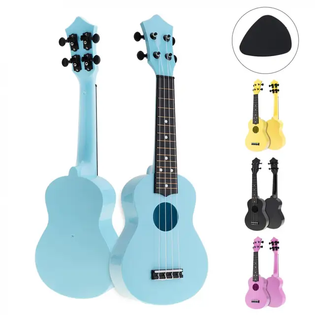 21 Inch Professional Colorful Acoustic Ukulele Uke 4 Strings Hawaii Guitar Guitarra Instrument For Kids And Music Beginner Ukulele Aliexpress