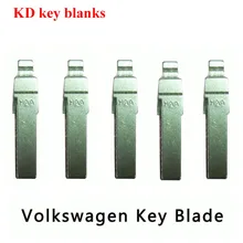 16-31# ключ VW лезвие, KD900 пультов лезвие, QN заготовки дистанционных ключей, средний слот ключа, KD900 кнопочный пульт чайник дублированный Автомобильный ключ чайник