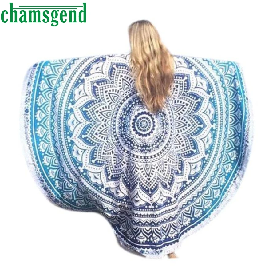 

Round Indian Printed Towel Scarve Mandala Tapestry Beach Picnic Throw Rug Blanket Yoga Mat Table Bed Cover Beach Cover up Jan3YP