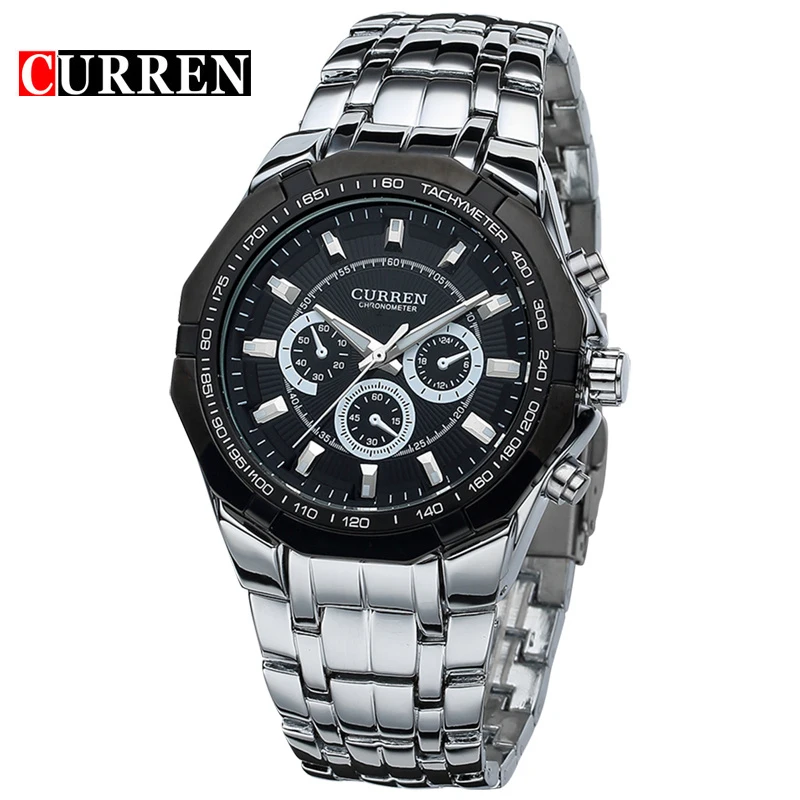 Relogio masculino Мужская Часы лучший бренд класса люкс Curren Оригинальные часы Кварцевые наручные часы Мода 8084