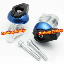 Para yamaha YZF R6 2006 2007 Frame Sliders Crash Pads Protector, motocicleta Piezas de Recambio de Accesorios, de Color azul