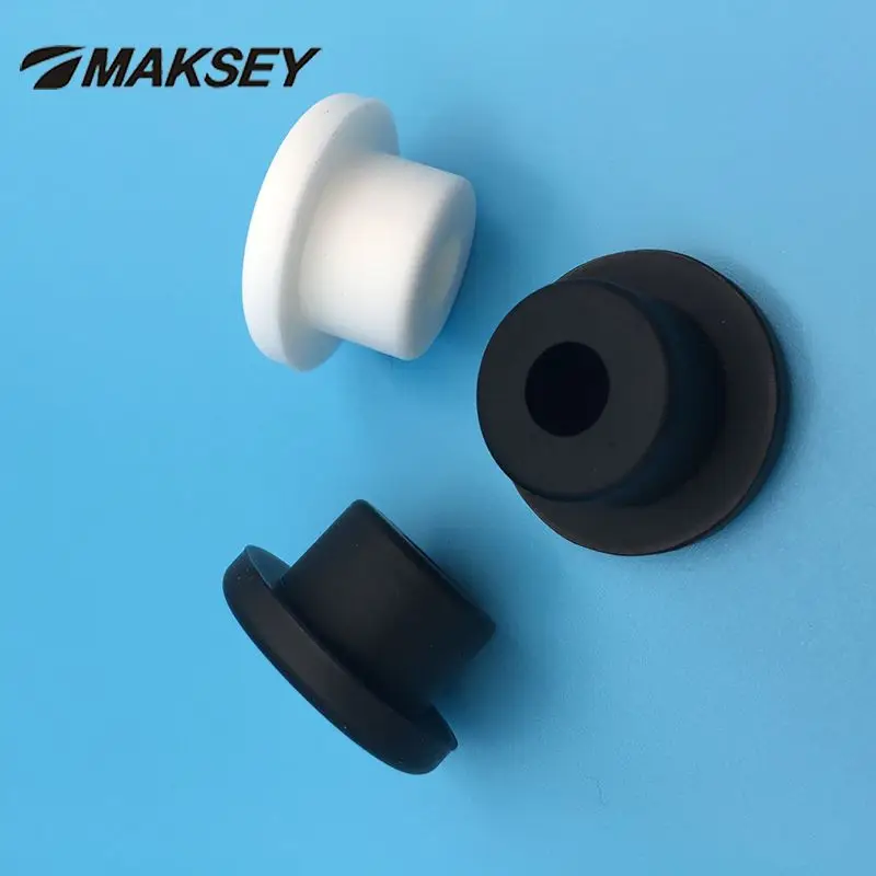 Пробки из силиконовой резины MAKSEY T пробки с отверстиями для машины кожух бандита