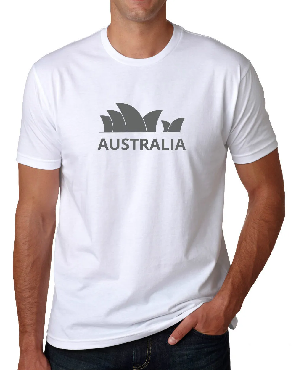 Gildan New Aussie Tshirt Australia Opera House Clothing