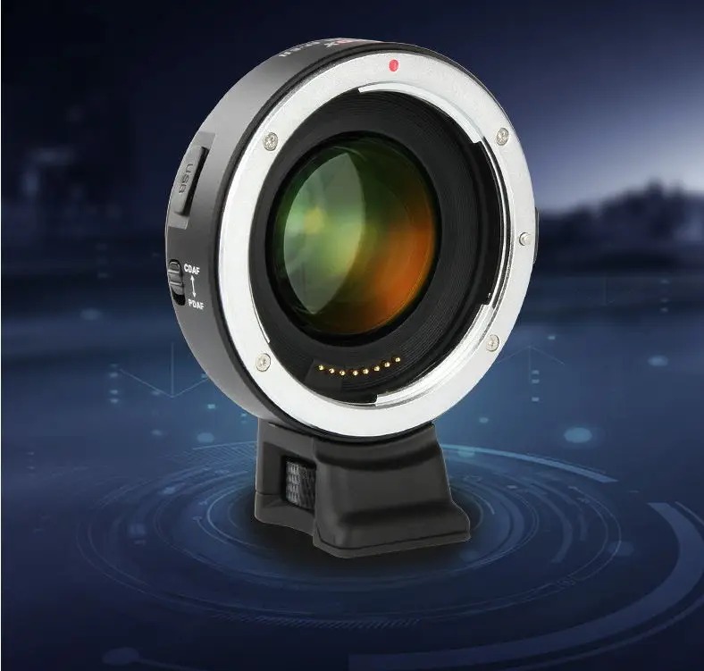 

Адаптер апертуры Amopofo для Canon EF, адаптер апертуры с автофокусом для объектива NEX E-mount