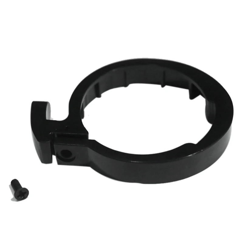 Самокат передняя Труба стволовых складной пакет страховой круг защелкивающееся защитное кольцо Запасная часть для Xiaomi Mijia M365 электр - Цвет: Black