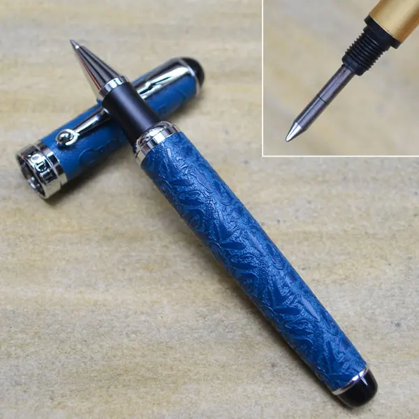 FREE-SHIPPING-NEW-CROCODILE-168-ROLLER-BALL-PEN-BROWN-CROCODILE-SKIN-PATTERN-AND-BLACK-BLUE-REDDISH(4)