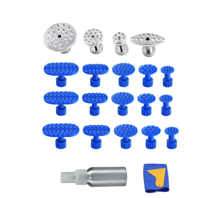 

CAR Auto Car Repair Kit Plastic Glue Tabs Aluminum Puller Tabs For Car Dent Paintless Dent Removal Hand Tool hail damage