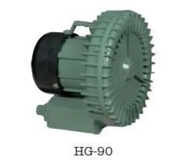

0.09kw Small High Pressure Ring Blower Air Vacuum Pump HG-90