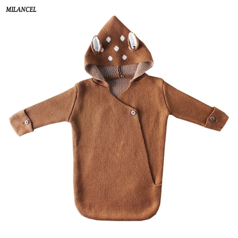 Skup 2018 Milancel Knit Photography okłady koc dla noworodka koce dla niemowląt rzeczy dla noworodków 0 1 lat