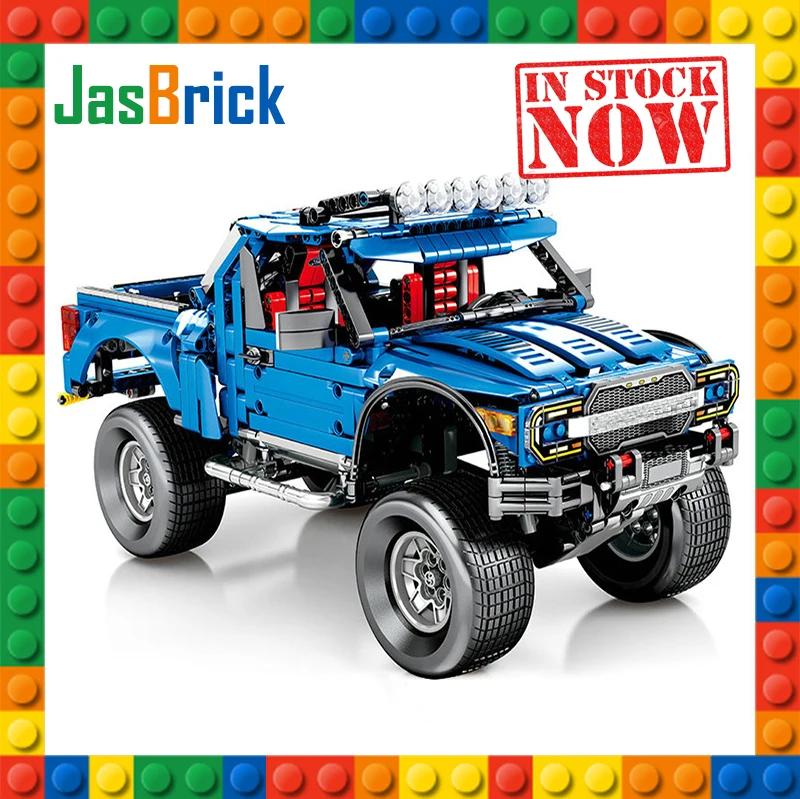 

701970 F-150 Raptor Pickup Building Blocks Kits Compatible Legoing Technic Car Bricks Toys For Children Birthday Gift Car Blocks