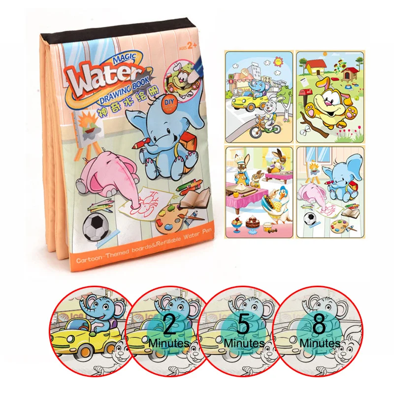 Magic Water Drawing Book Jely World