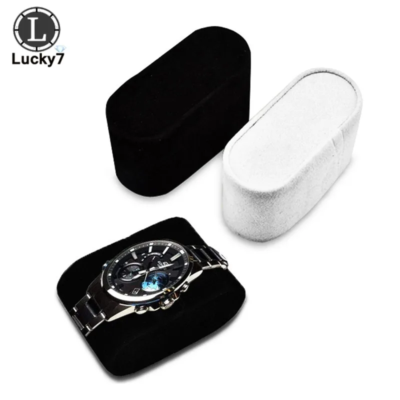 

Wholesale Velvet Suede Watch Cushions Watch Pillow for Case Storage Box Wrist Watch Bracelet Display Stand Holder Organizer