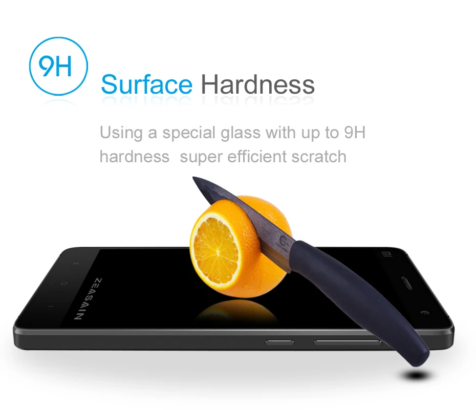 Original ZEASAIN 9H Tempered Glass Screen Protector For xiaomi mi4 mi4 mi 4 m4 xiomi4 pro prime Protective Film (3)