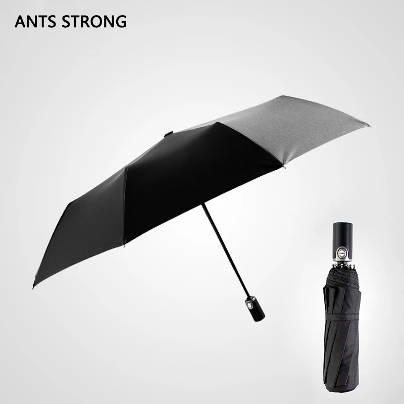 ANTS STRONG 10 ribs business automatic umbrella/three folding