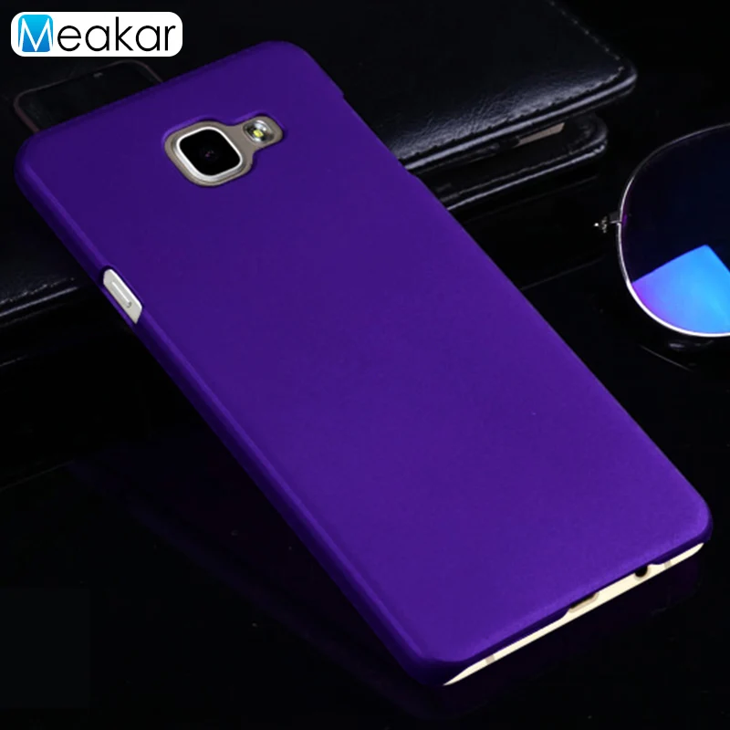 Coque 5.5For samsung Galaxy A7 чехол для samsung Galaxy A7 A710 A710F A710m A7100 SM-A710F чехол-лента на заднюю панель - Цвет: purple