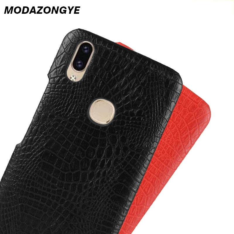 For Vivo V9 Case Vivo V9 Case Cover Luxury Hard Back Cover PU Leather