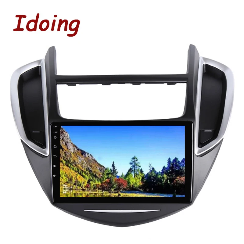 Best Idoing 9"2.5D IPS Car Android 8.1 Radio Multimedia Player For CHEVROLET TRAX 2014-2016 4G+64G Octa Core GPS Navigation no 2 din 4