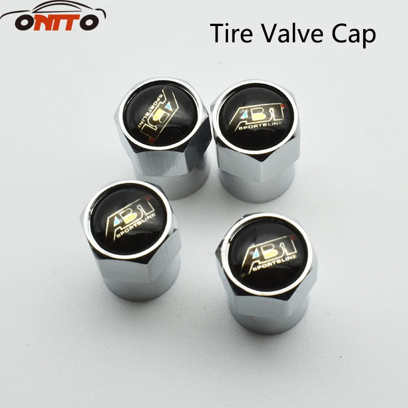 10set ABT logo Hexagon Tire Valve Caps Universal Tire Valve Caps Car