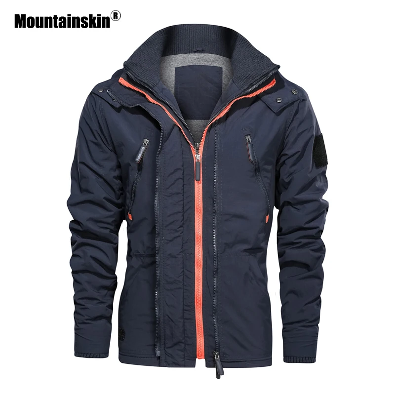 Mountainskin новинка 2019 Женская куртка Осень зима женское ветрозащитное пальто с