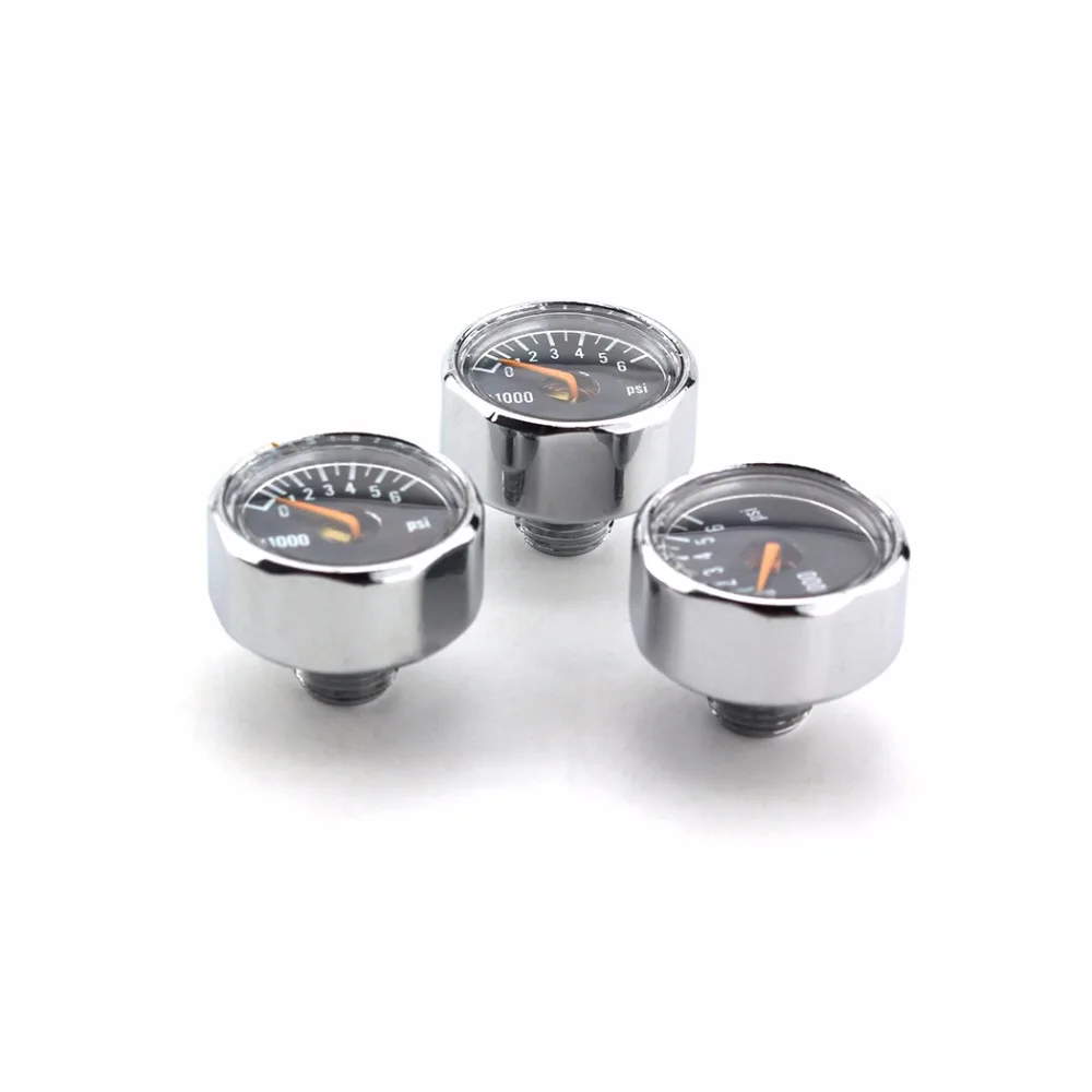 3 шт. PCP Пейнтбол Airsoft ВВС 1/8NPT высокое давление Калибр 25 мм 6000psi дюймов Мини