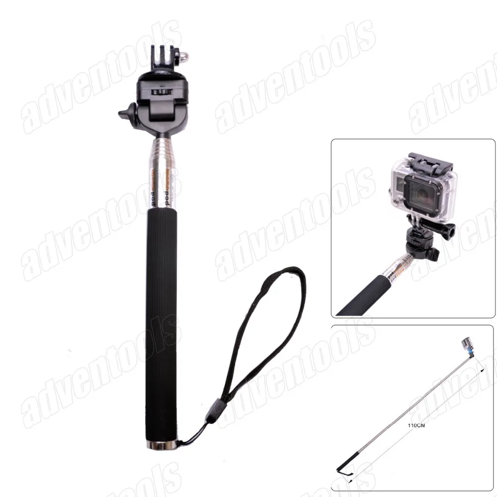 GoPro 25 110cm Super long Multi purpose 7 folding Pole Hand held
