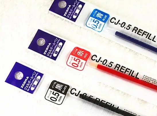 

Zebra Ink Cartridge 0.5 mm Pen Refill CJ-0.5 for Gel Pen JJ1 JJ4 JJS1 Japan