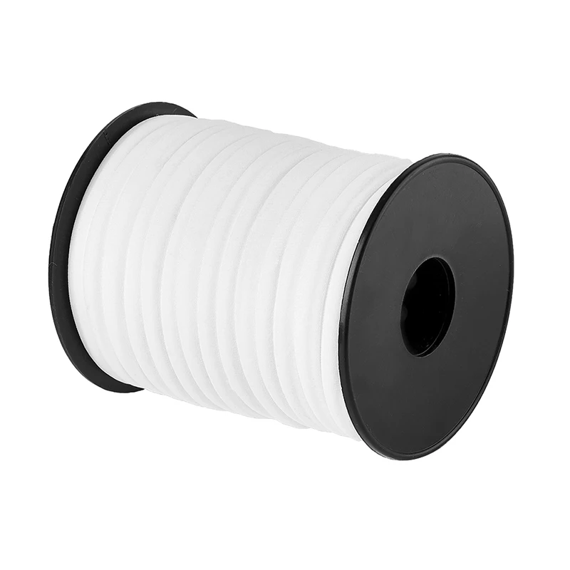 20 м(21,87 ярд) 5 мм многоцветная нейлоновая нить плетеная бисероплетенная шнурованная Веревка DIY для изготовления ювелирных изделий ожерелье браслет аксессуары - Цвет: White