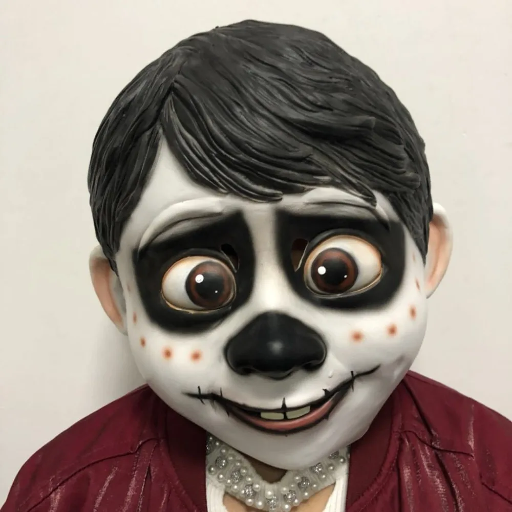 Movie CoCo Miguel Косплей латексная маска с полной головкой маскарадный мяч реквизит