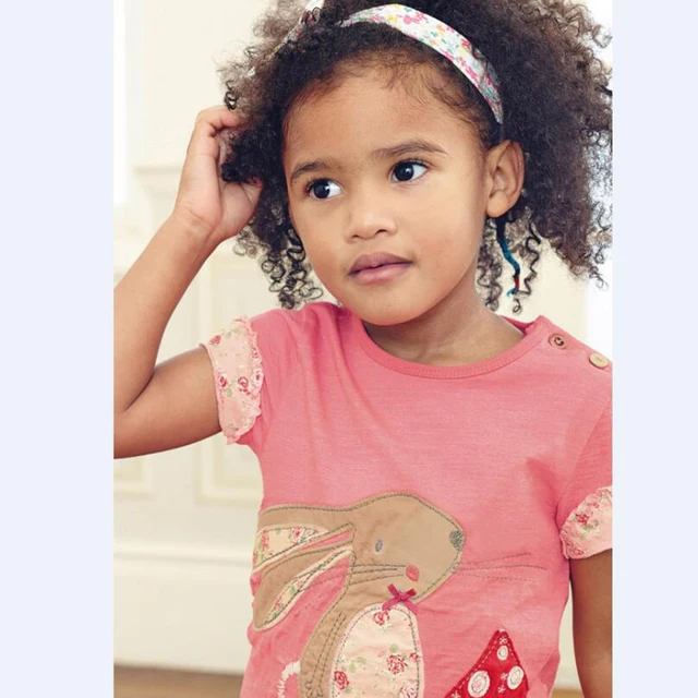 Us 6 08 19 Off 2016 New Girls T Shirt Kids Tees Baby Girl Brand T Shirts Children Tees Short Sleeve 100 Cotton Summer Girl Cartoon T Shirts In Tees