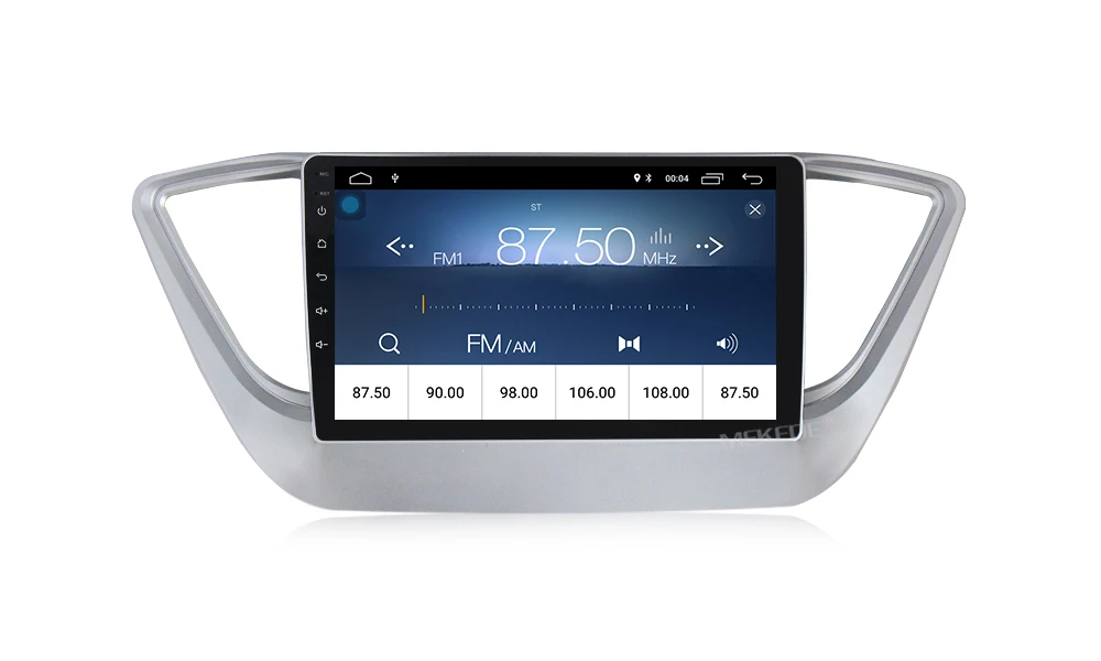 Top Ultra cheap!Mekede car gps dvd player for Hyundai Verna 2017 with android8.1 quad core wifi bluetooth radio gps navigation 14