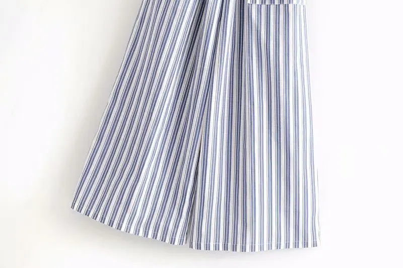 Popular new The European and American fashion stripe jumpsuits AAZZ55-9391