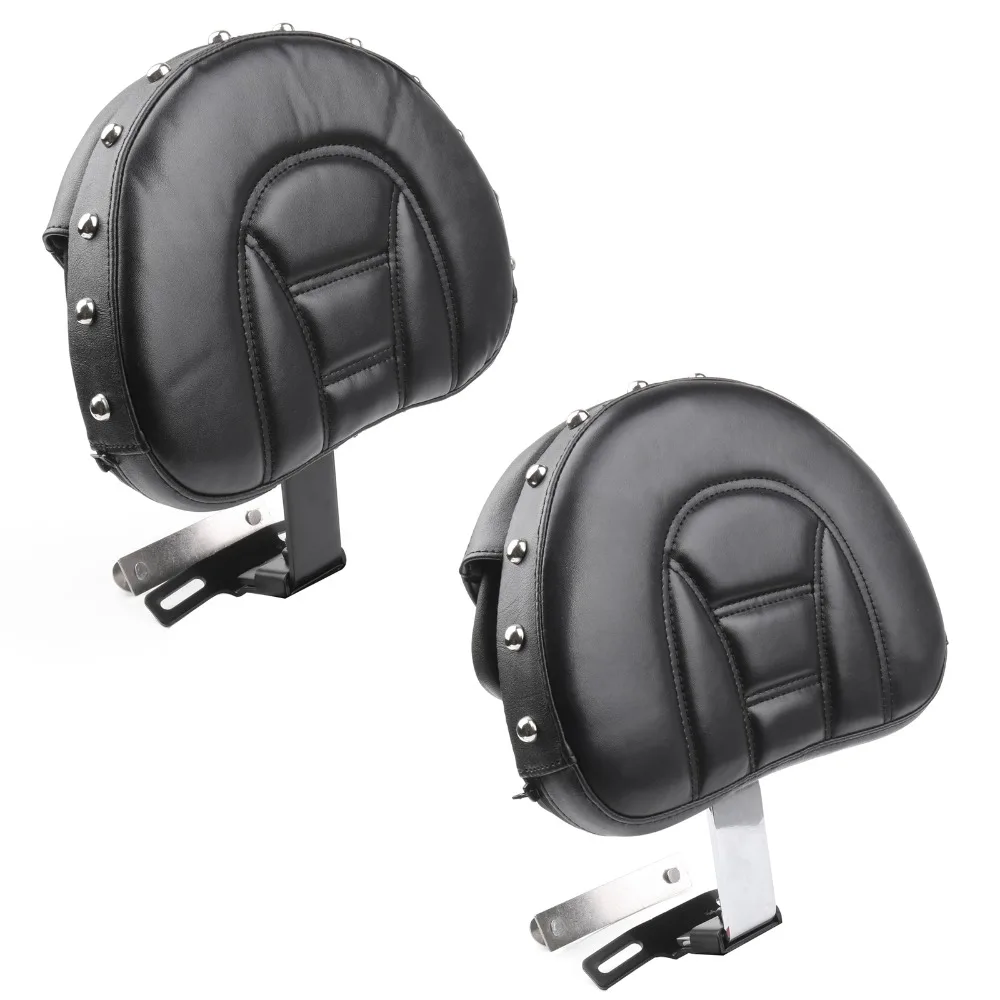 

Areyourshop Motorcycle Rider Seat Driver Back Rest Pad for Harley Fatboy Heritage Softail FLSTC 2007-2017 Motorbike Accessories