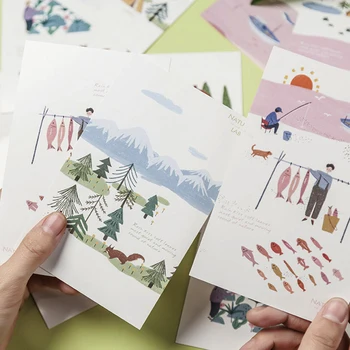 

30pcs A Leisure Daydesign Multi-use Scrapbooking Party Invitation DIY Decoration Gift Card Message Card Postcard