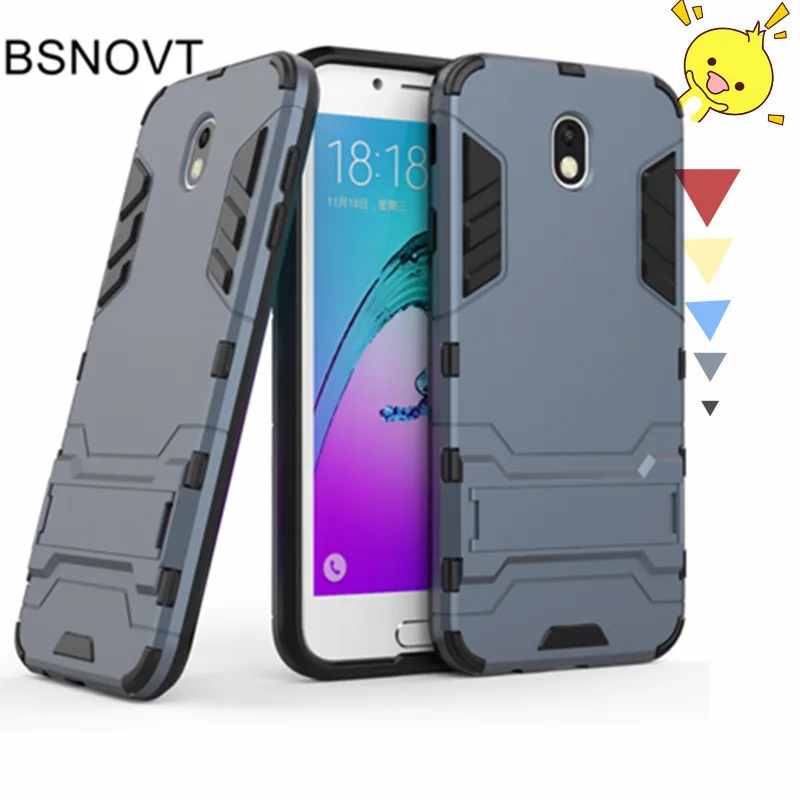 

For Samsung Galaxy J7 2017 Back Cover Silicone & Plastic Case For Samsung Galaxy J7 2017 Phone Case Bumper Phone Holder Fundas