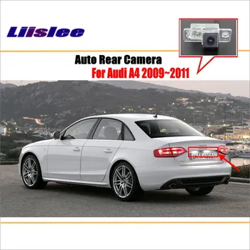 

Liislee Reverse Rear Camera For Audi A4 2009~2011 / Parking Back Up Camera / License Plate Lamp OEM / HD CCD Night Vision