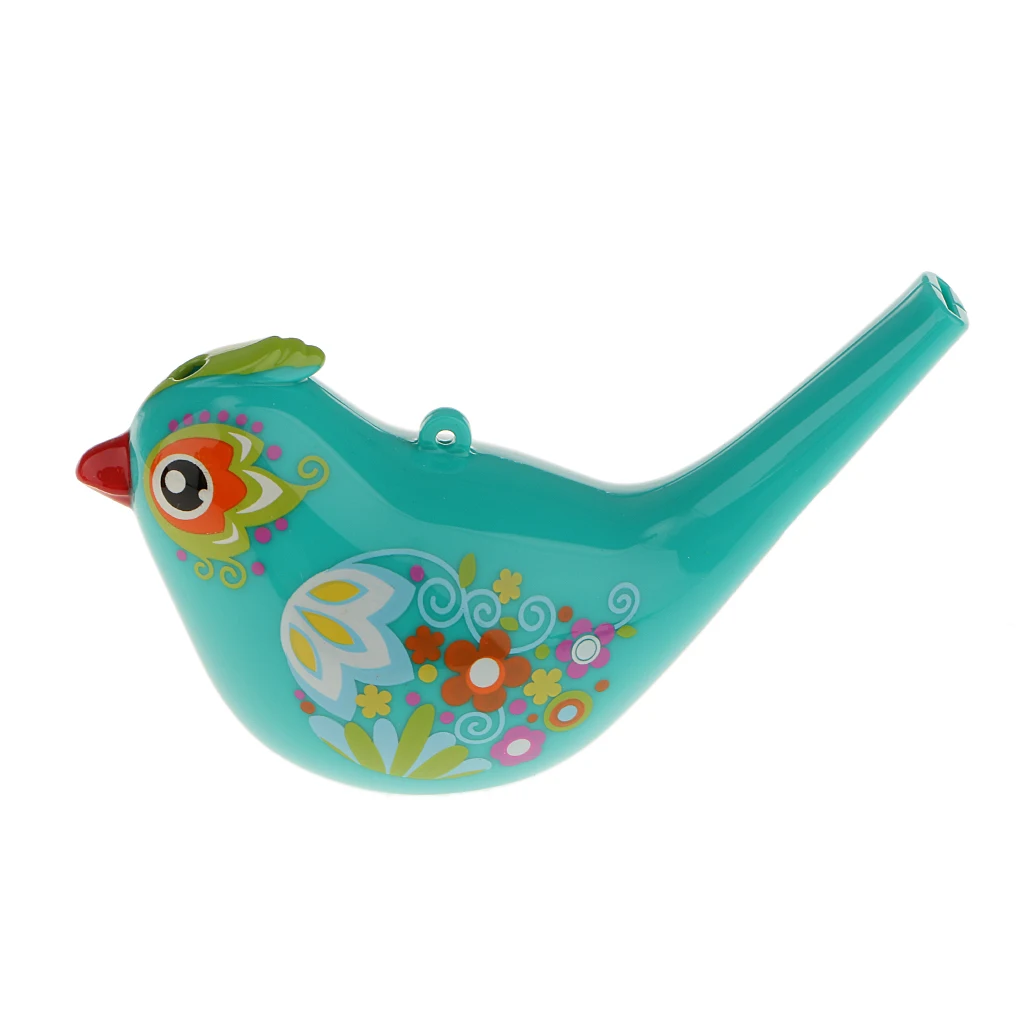 Coloured Drawing Water Bird Whistle Bathtime Musical Toy for Kid Early