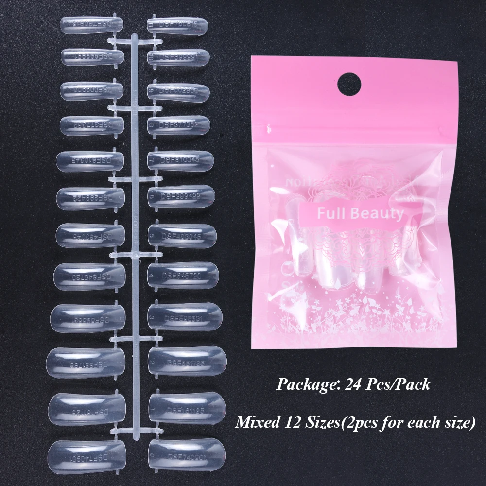 1 Set Nail Extension Manicure 9W UV LED Lamp No Harm Acrylic Gel Builder Mold Folding Nail Brush Nail Art Equipment Tools  5