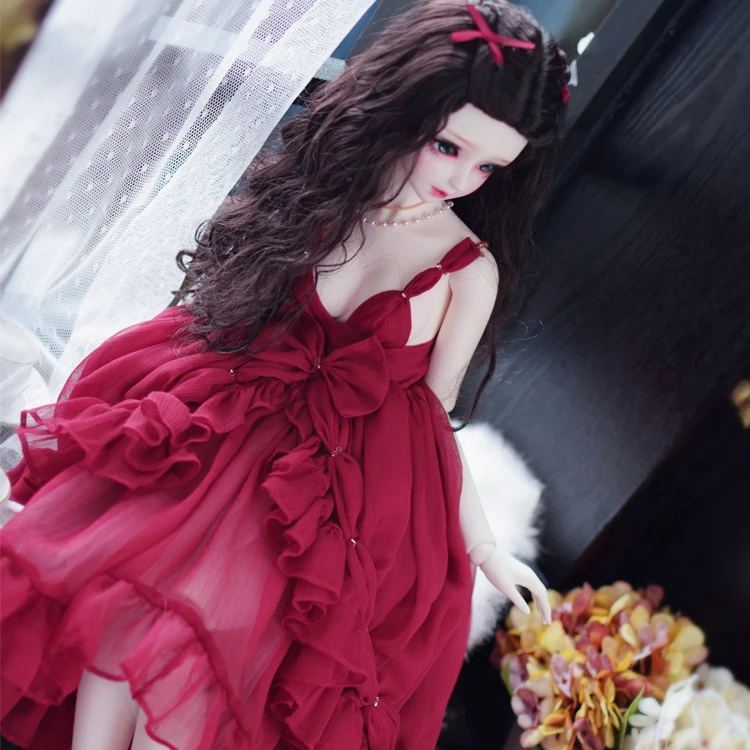 Кукольная одежда для 1/4 1/3 bjd кукольная платье на заказ красивые платья с хвостом |