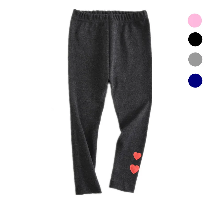 

baby & kids girls cotton casual heart print princess skinny leggings children girl fashion fall winter brief legging clothes