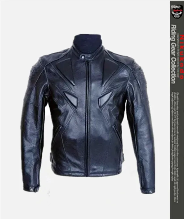 Men's PU motorcycle protection jacket moto motocross motorcycle riding