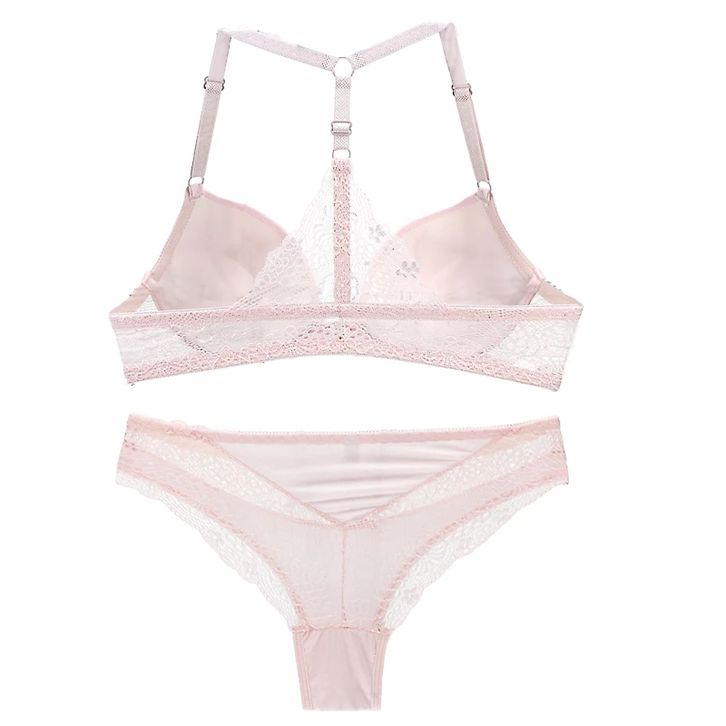 New 2018 Elegant Bra Set Y-line Seamless Push Up Women Underwear Sexy Lingerie Front Closure Girl Brassiere Hollow Pantie New 2018 Elegant Bra Set Y-line Seamless Push Up Women Underwear Sexy Lingerie Front Closure Girl Brassiere Hollow Pantie
