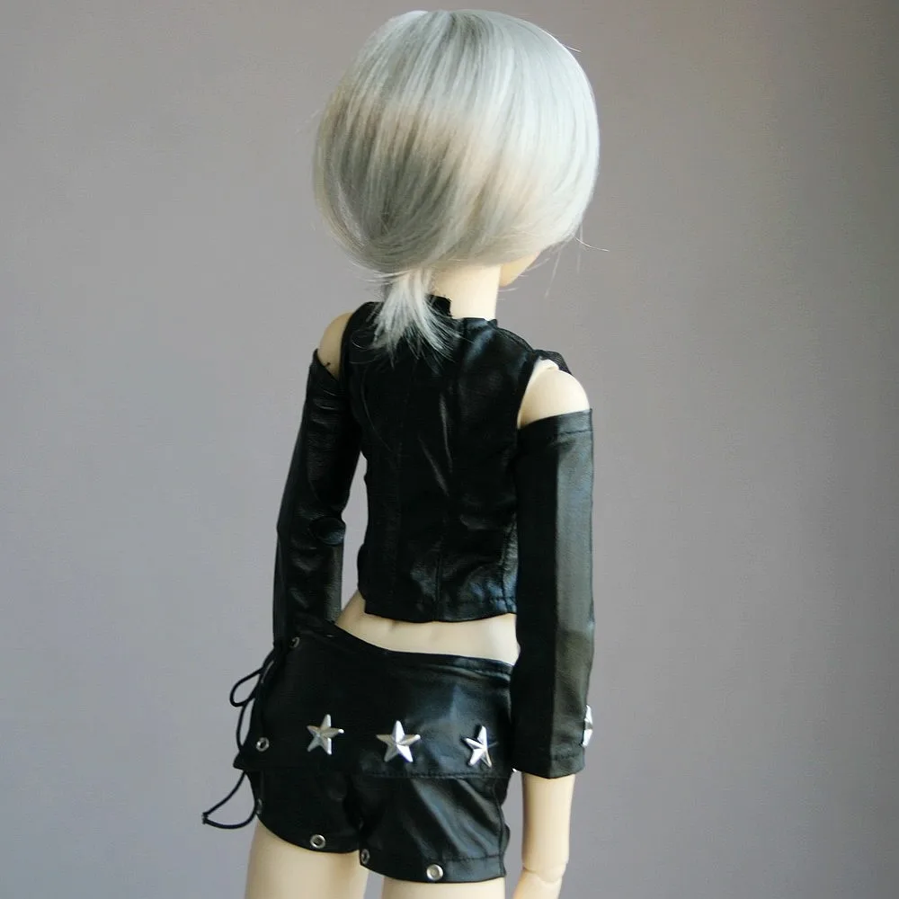 [Wamami] 367# черный 1/4 MSD 1/3 SD DZ AOD Pu кожаные штаны/наряд/костюм BJD Dollfie