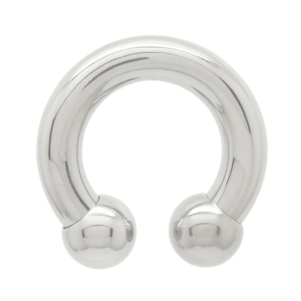 5mm x 13mm BODY PIERCING RING CIRCULAR STEEL BARBELL NIPPLE GENITAL