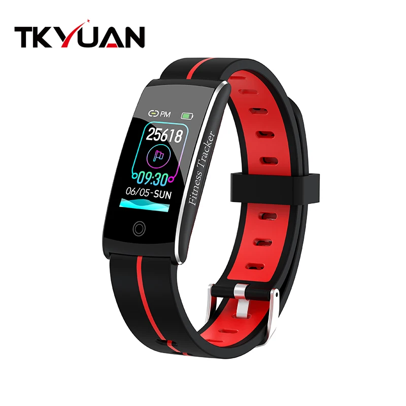 

TKYUAN F10C Smart Bracelet ip68 Waterproof Heart Rate Blood Pressure Watch Activity Fitness Tracker Sport Health Wristband