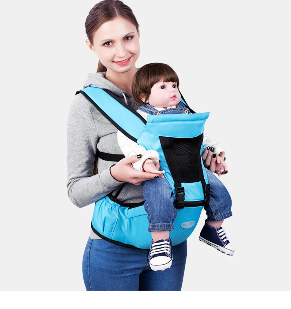 Эргономичный рюкзак для новорожденных, Детская сумка-кенгуру на спине, сумка-кенгуру для ребенка, переносная Регулируемая перевязь