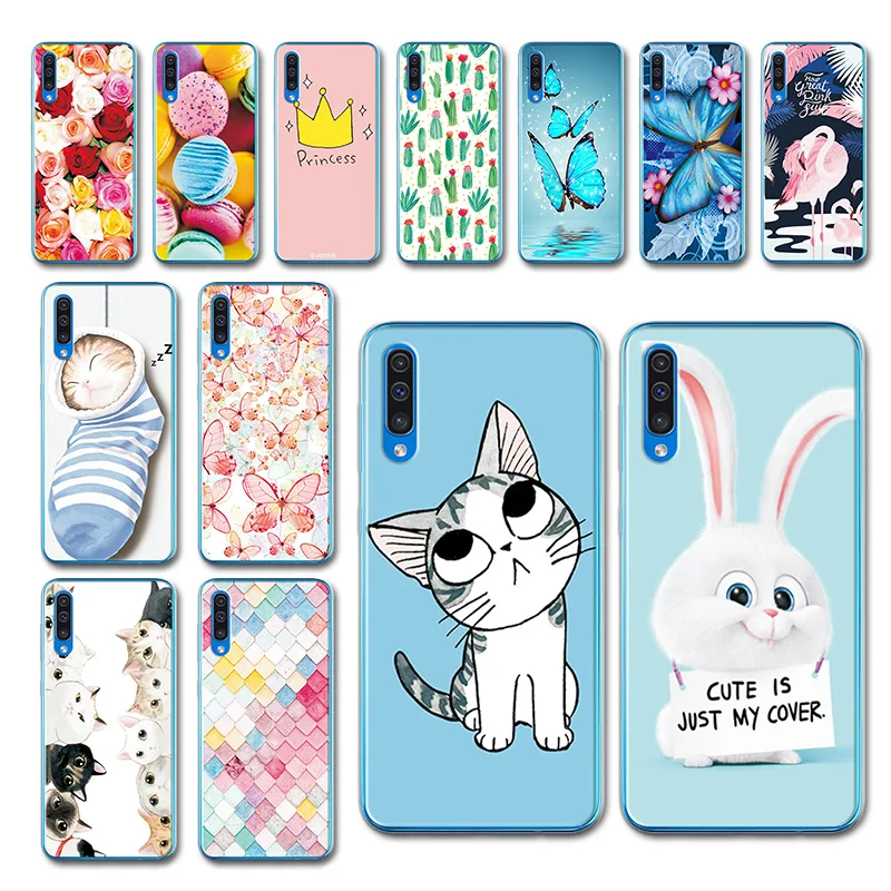 

Dark Various Painted Phone Case For Samsung Galaxy A10 A20 A30 A50 Back Cover Fundas For Samsung A 20 30 A305FCoque Capa A70