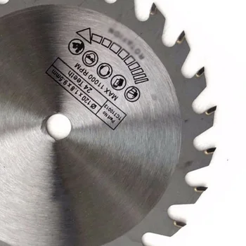 

2 Pcs 120x9.5x1.8mm 24T Saws Blades For Wood Cutting Circular Oscillating Tool Accessories Saw Blades